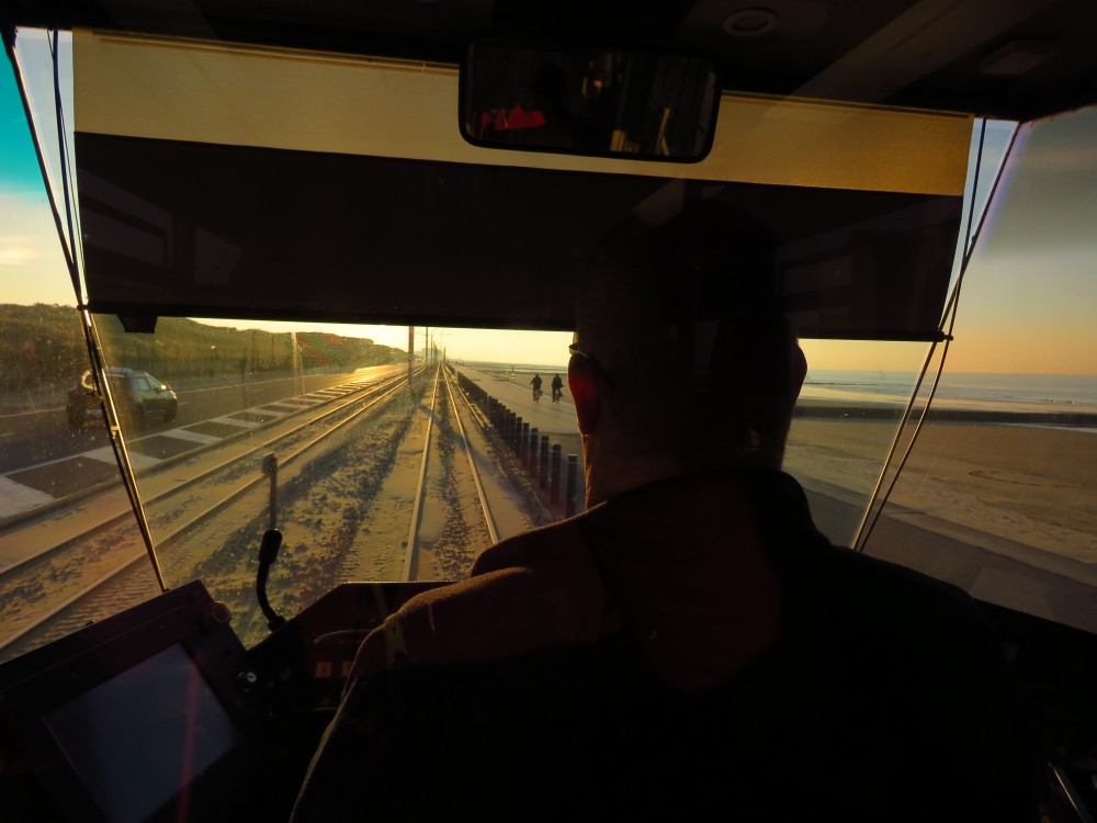 Береговой трамвай. Самая длинная линия в мире остенде
