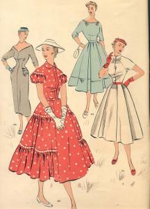 Шьем юбки в стиле 50-х годов женские хобби