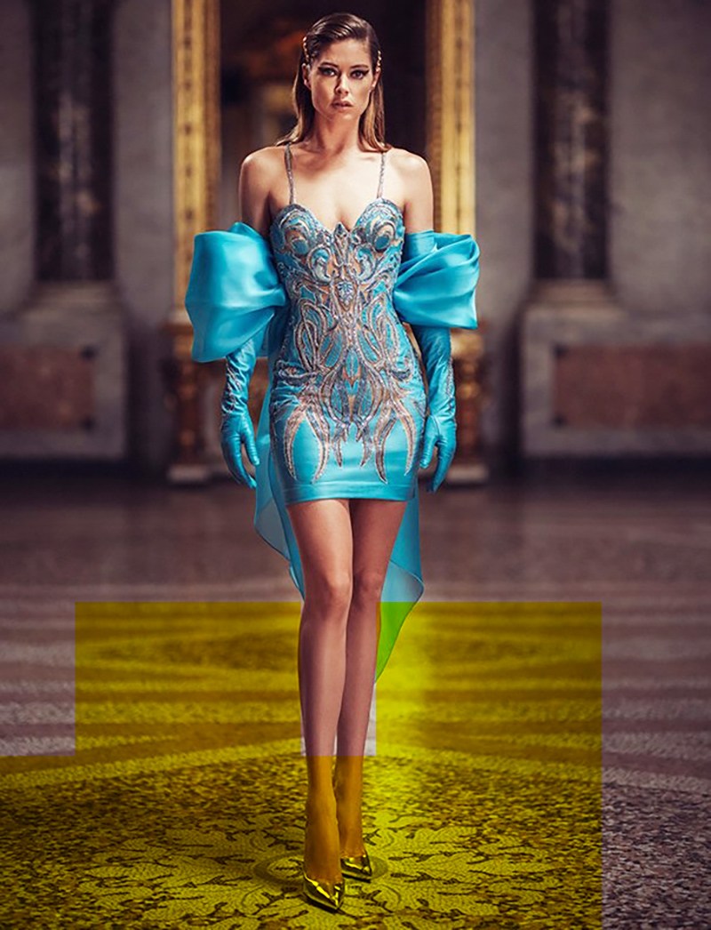 Нереально шикарно - великолепные вечерние платья от Atelier Versace atelier versace весна-лето 2019