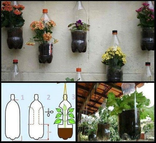 Что можно сделать из пластиковых бутылок своими руками для дачного участка, сада и огорода идеи