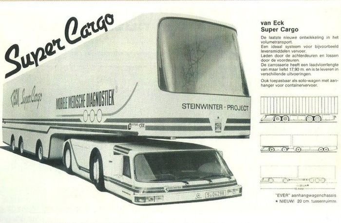 Steinwinter Supercargo 20.40: вероятно, самый странный грузовик из когда-либо созданных 