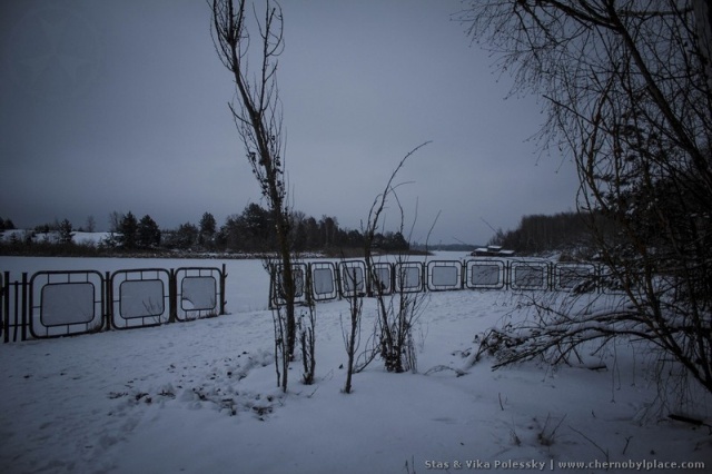 Зимняя прогулка по Припяти в 2019 году 